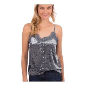 NWOT Esqualo Crush Velvet Camisole size 10